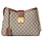 Padlock large shoulder bag