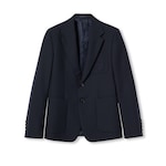 Chaqueta de dril con bordado de ascensorista