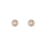 Gucci Interlocking 18k diamond earrings