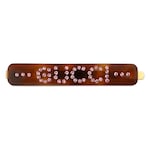 'GUCCI' hair slide with crystals