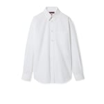 Camicia in popeline di cotone con dettaglio Gucci