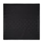 GG jacquard silk wool shawl in black | GUCCI® US