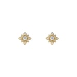 Clous d’oreilles en diamant 18 carats Gucci Flora