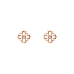 Gucci Flora 18k diamond stud earrings