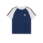Cotton jersey T-shirt with patch