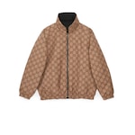 Reversible GG canvas jacket