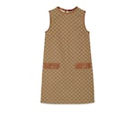 Vestido de lona con GG