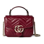 Rosso Ancora red leather