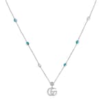 GG Marmont mother-of-pearl necklace