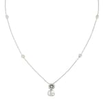 GG Marmont mother of pearl necklace