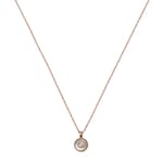 Gucci Interlocking 18k diamond necklace