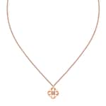 Gucci Flora 18k chain necklace