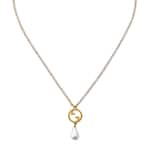 yellow gold-toned metal