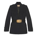 Soft wool silk jacket
