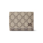 Ivory interior GG tri-fold wallet