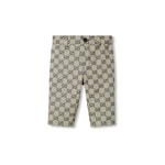 Baby GG canvas pant in beige and blue | GUCCI® US