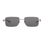 Rectangular frame sunglasses