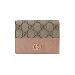 dusty pink leather and GG Supreme