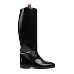 Women's boot with slim Horsebit  