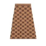 GG wool bouclé jacquard skirt