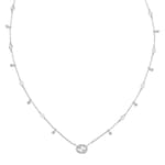 18k white gold