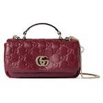 Rosso Ancora red GG leather