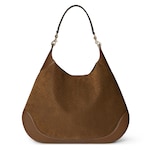 brown GG suede