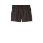 GG nylon swim short with Web