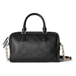 black GG leather