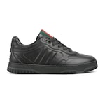 black leather