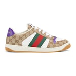 tessuto Original GG beige e marrone scuro
