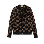 GG wool jacquard cardigan