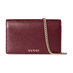 Rosso Ancora red leather