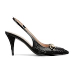cuir noir GG
