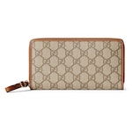 beige and dark brown fabric