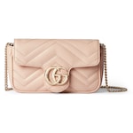 light pink leather