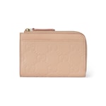 light pink leather