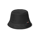 Nylon bucket hat with Gucci logo