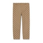 camel and dark brown