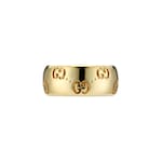 Bague large Icon 18 carats à motif GG