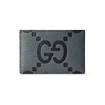 dark grey and black leather