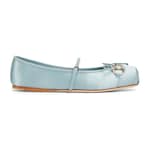 light blue satin