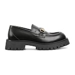 Women's lug sole loafer with Horsebit