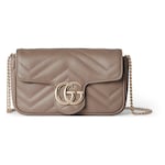 taupe leather