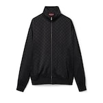 Jacke aus GG Satin mit Reißverschluss