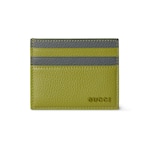 green and grey leather