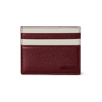 Rosso Ancora red and ivory leather