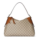 tessuto beige e marrone scuro