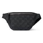 black GG denim