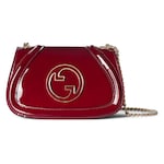 cuir verni rouge Rosso Ancora